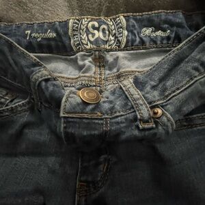 “SO”Classic Comfort & Style: SO Authentic Heritage Bootcut Jeans-Size-7Reg.